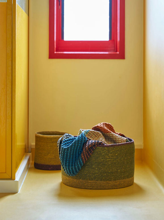 Pinto Storage Basket Ivy/Multi