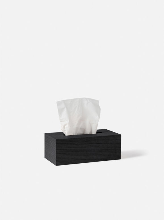 Oku Black Tissue Box