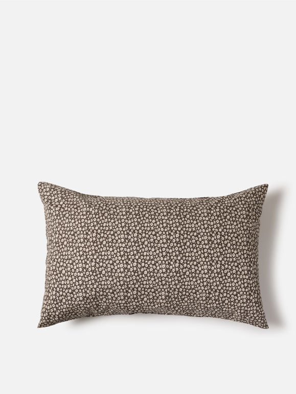 Forget Me Not Pillowcase Pair - Rye/Bone