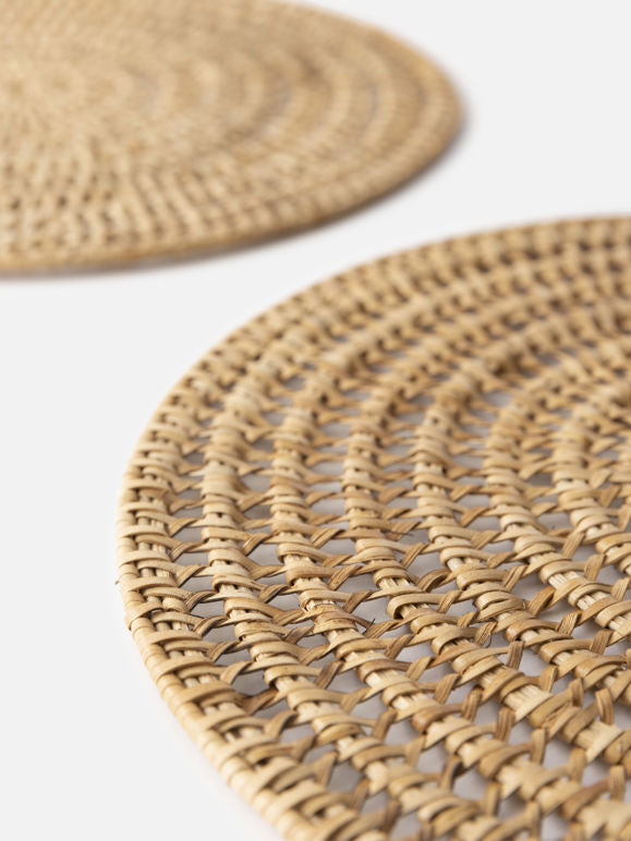 Rattan Round Placemat