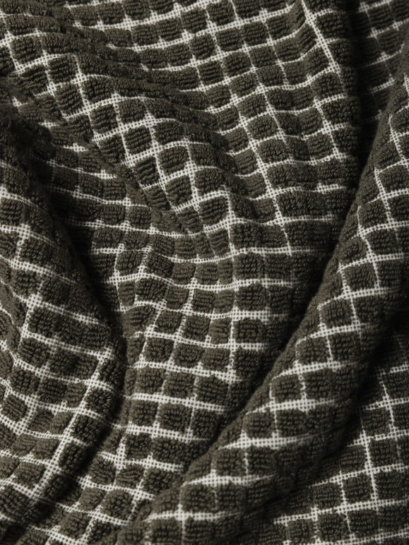 Nero Cotton Towel Range - Ivy/Cream