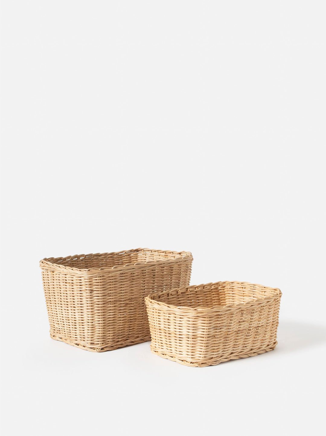 Rectangle Rattan Basket