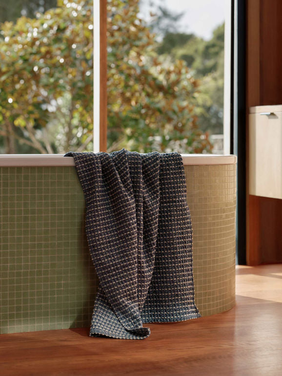 Citta Aalto Towel Range in Sailor/Butter