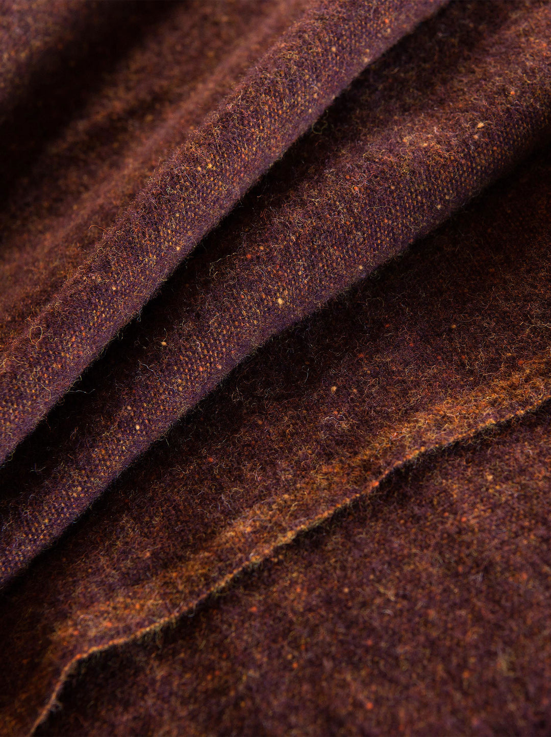 Bach Wool Blanket Mulberry/Orange Peel