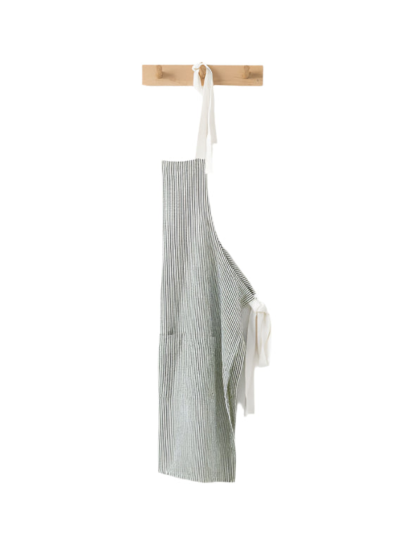 Stripe Washed Apron