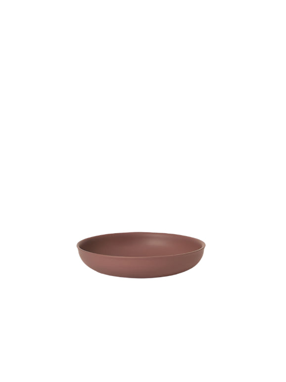 Halo Serving Bowl - Low Small Plum