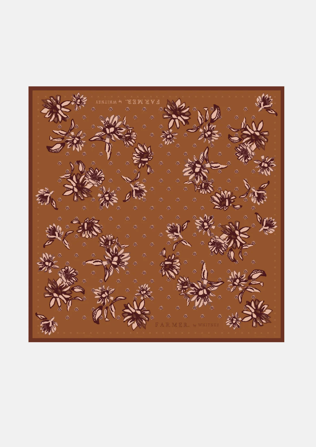 Sunburnt Bandana Silk Scarf