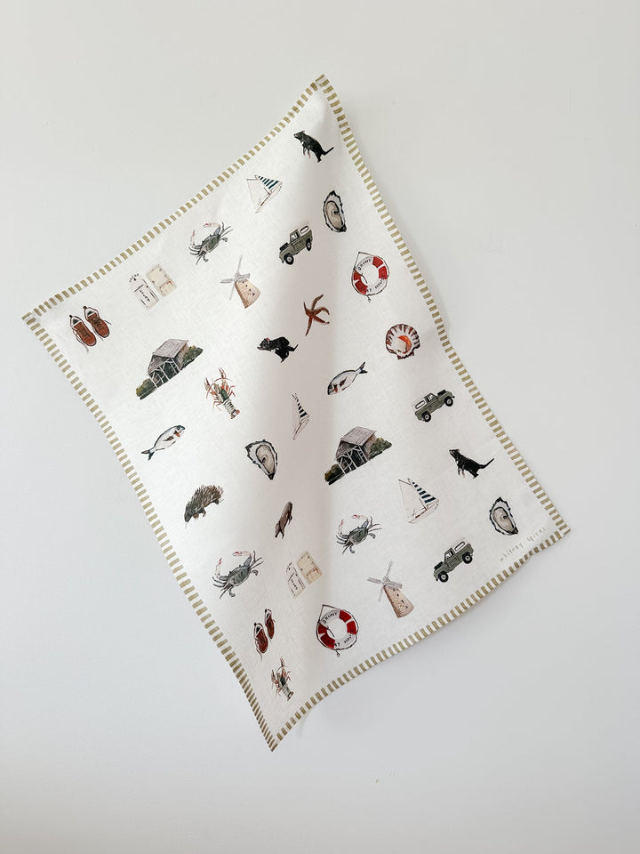 Tasmania Linen Tea Towel
