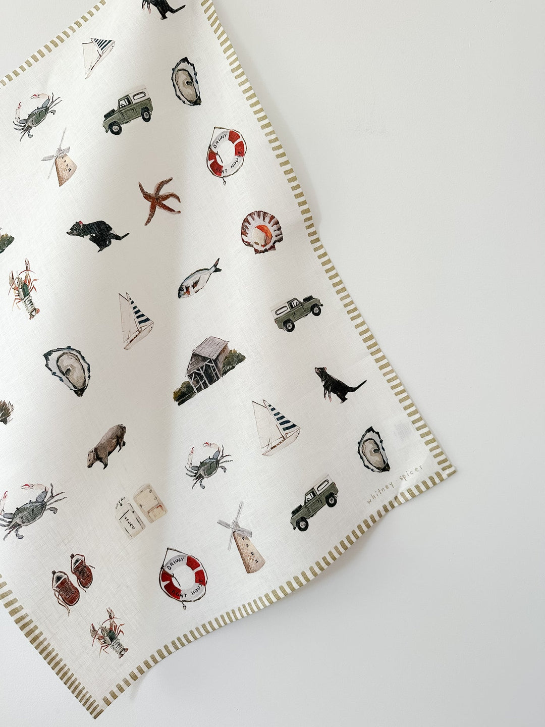 Tasmania Linen Tea Towel
