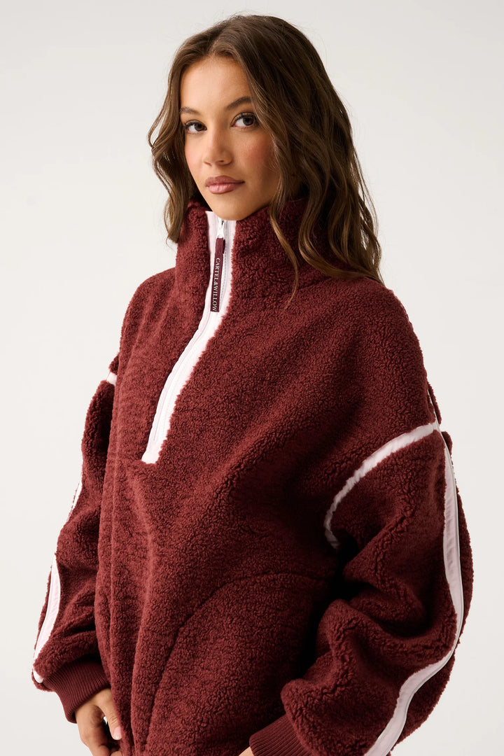Margot Pullover- Mulberry